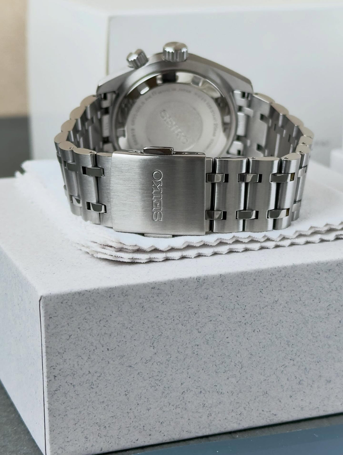 Seiko Prospex Speedtimer Stainless Steel Metal Watch
