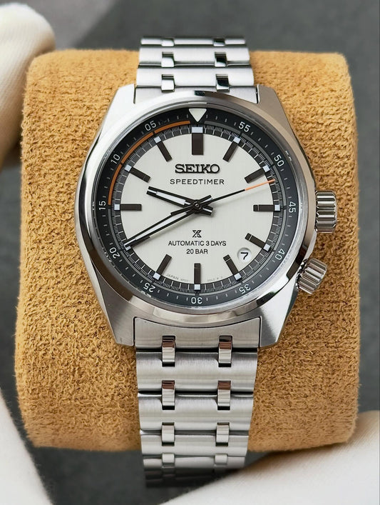 Seiko Prospex Speedtimer Stainless Steel Metal Watch
