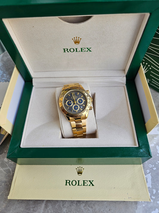 Rolex Daytona Golden Engraved  Watch