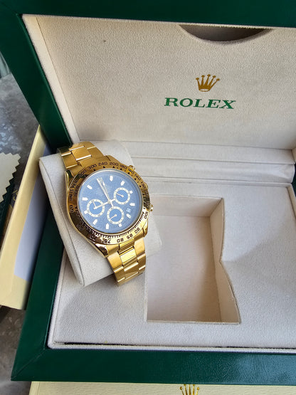 Rolex Daytona Golden Engraved  Watch