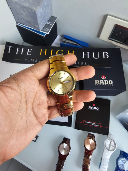 RADO DiaStar Jublie Gold watch