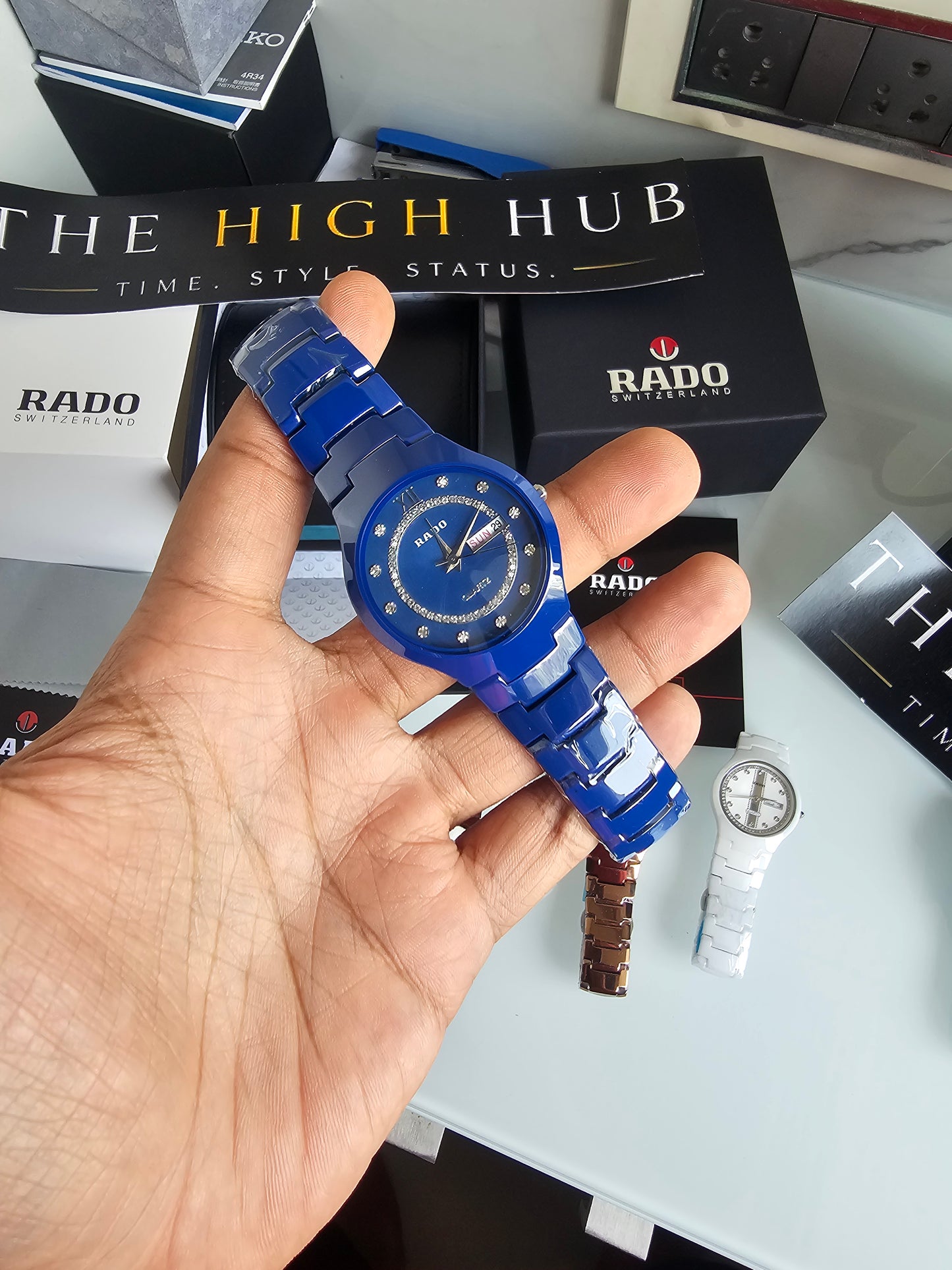 RADO DiaStar Jublie Blue watch
