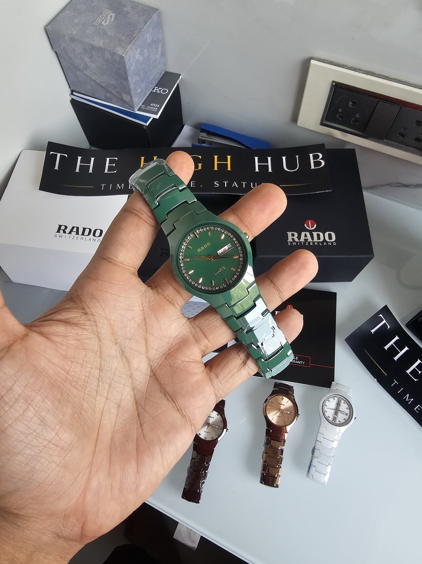 RADO DiaStar Jublie Green watch