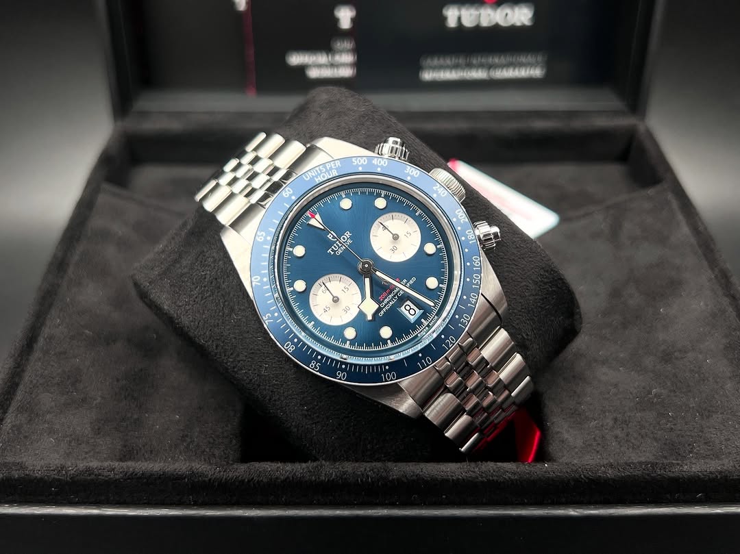 Tudor Black Bay Chrono Blue Dial Stainless Steel Watch