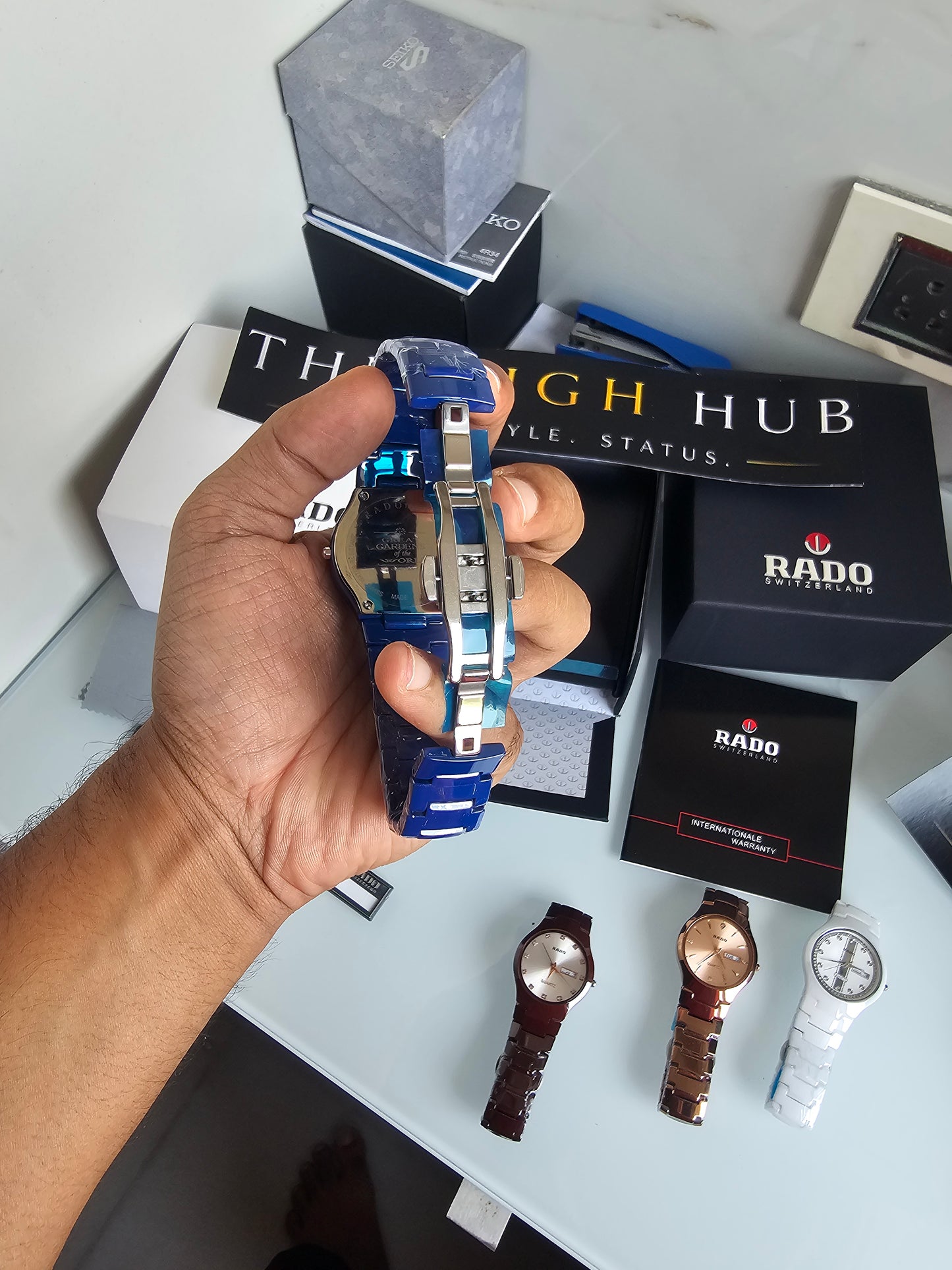 RADO DiaStar Jublie Blue watch