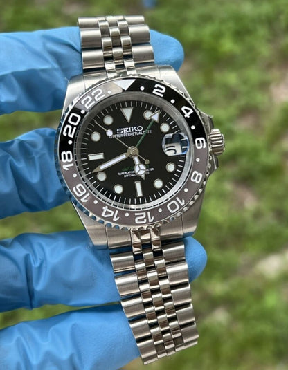 Sko GMT master 2 stainless steel watch