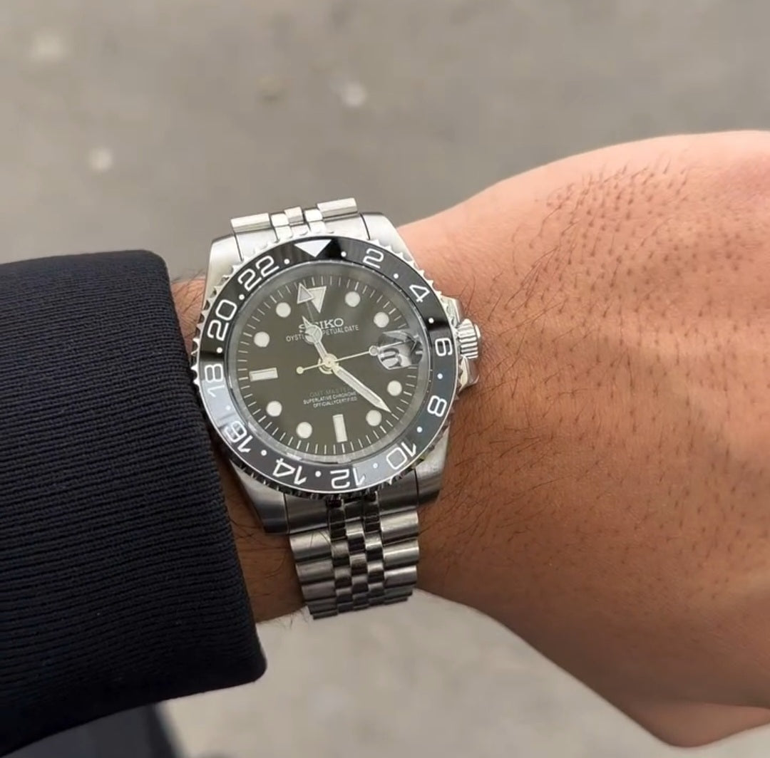 Sko GMT master 2 stainless steel watch