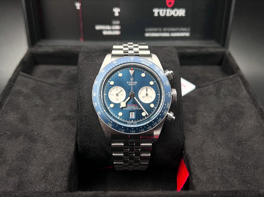 Tudor Black Bay Chrono Blue Dial Stainless Steel Watch