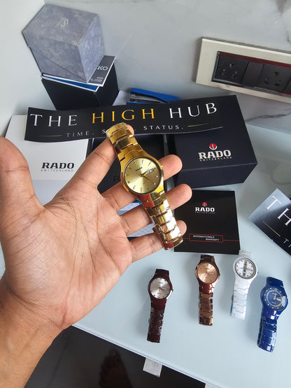 RADO DiaStar Jublie Gold watch