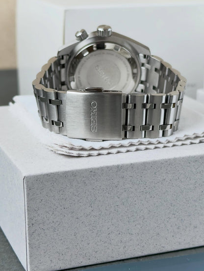 Seiko Prospex Speedtimer Stainless Steel Metal Watch