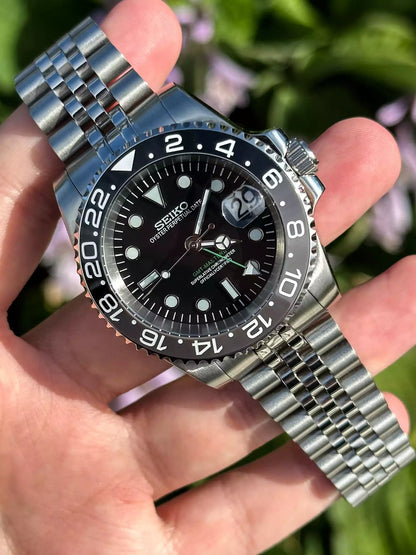 Sko GMT master 2 stainless steel watch