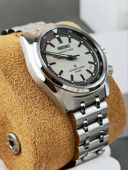 Seiko Prospex Speedtimer Stainless Steel Metal Watch