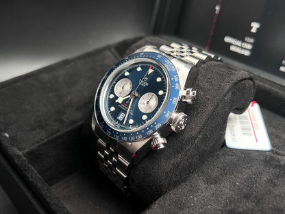 Tudor Black Bay Chrono Blue Dial Stainless Steel Watch