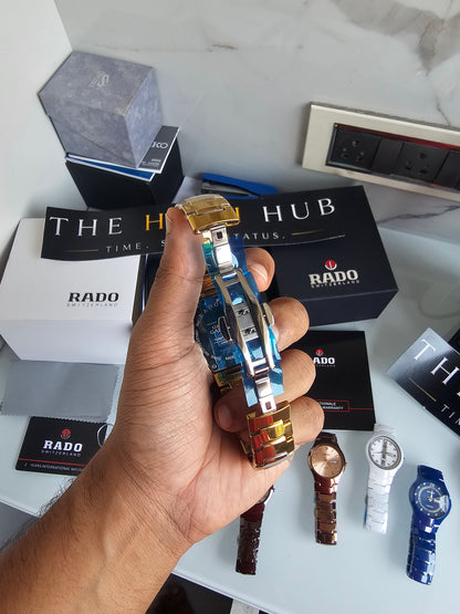 RADO DiaStar Jublie Gold watch