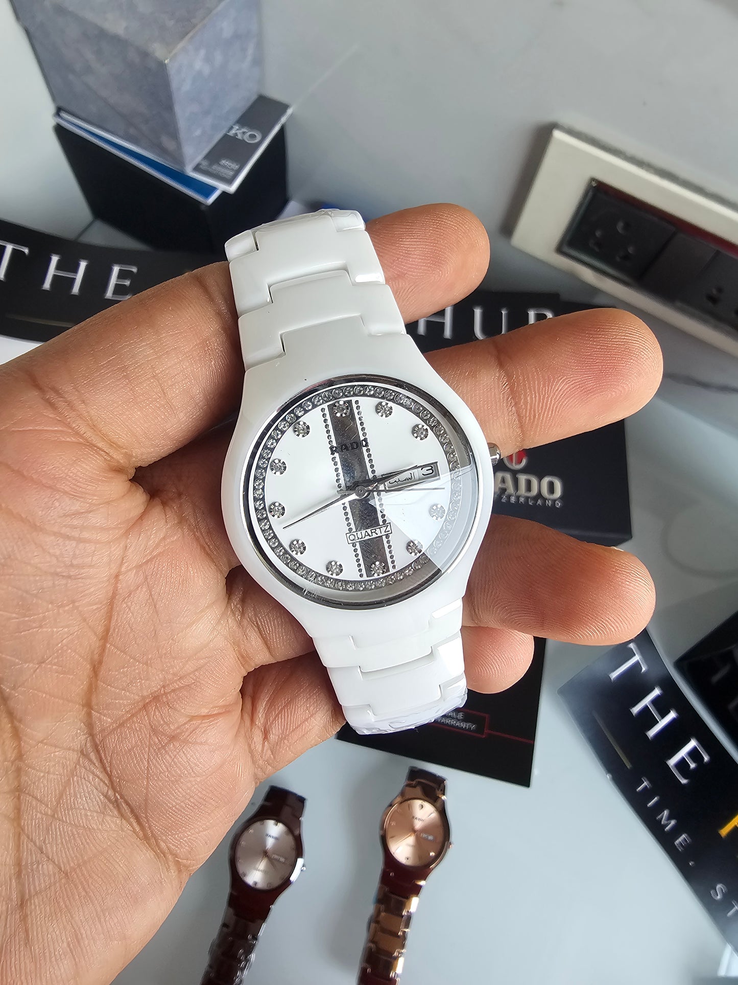 RADO DiaStar Jublie white watch