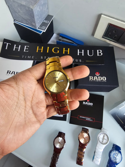 RADO DiaStar Jublie Gold watch
