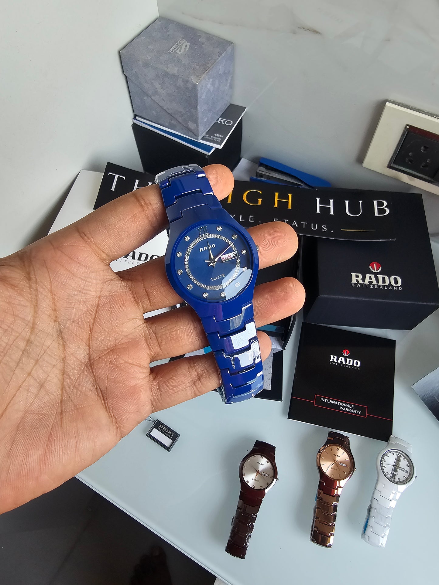 RADO DiaStar Jublie Blue watch